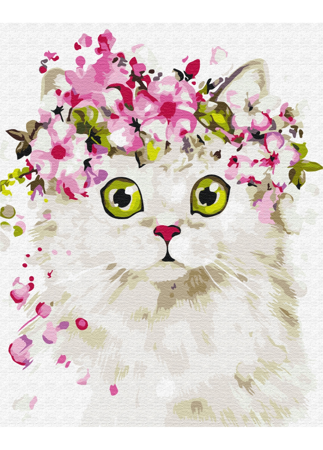 Картина за номерами "Здивована киса" Brushme (277690124)