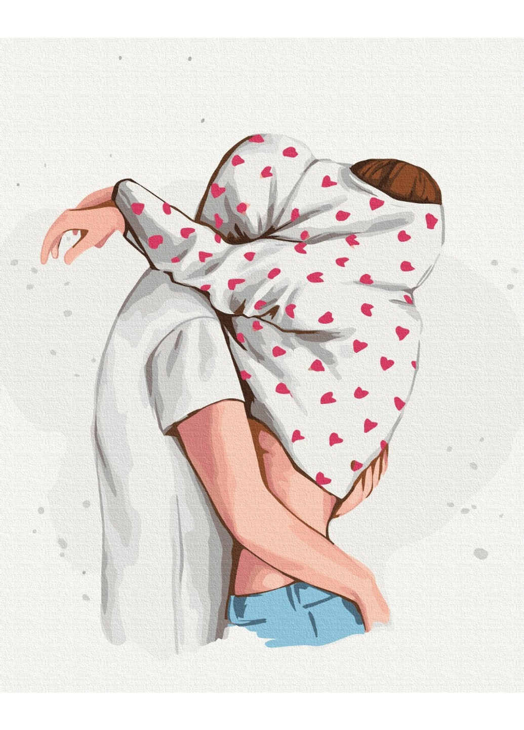 Картина по номерам "Объятия © Alla Berezovska" Brushme (277693488)