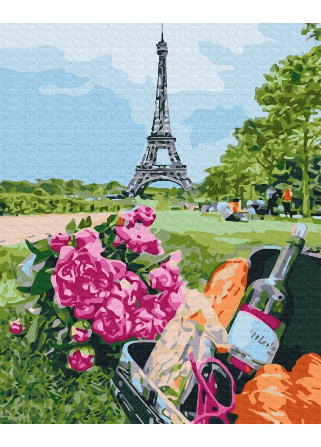 Картина за номерами "Пікнік на Єлисейських полях" Brushme (277689566)