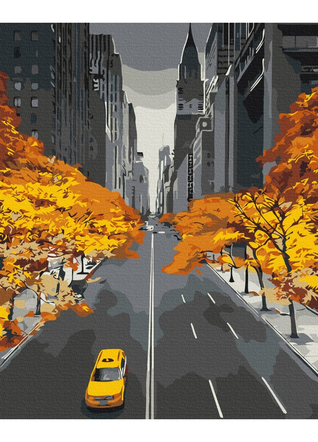 Картина по номерам "Золото Нью-Йорка" Brushme (277692081)