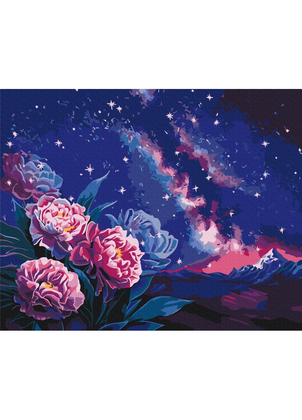 Картина по номерам "Ночные цветы © Anna Steshenko" Brushme (277692026)