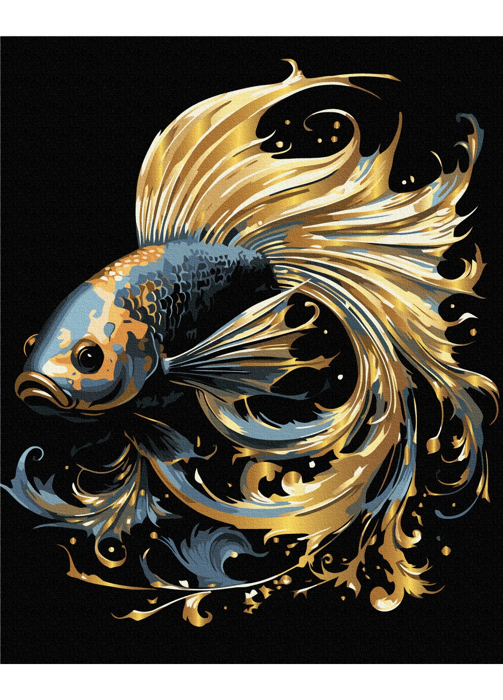 Картина по номерам "Волшебная рыбка" Brushme (277691630)