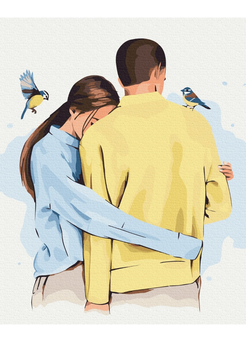 Картина по номерам "В твоих объятиях © Alla Berezovska" Brushme (277689678)