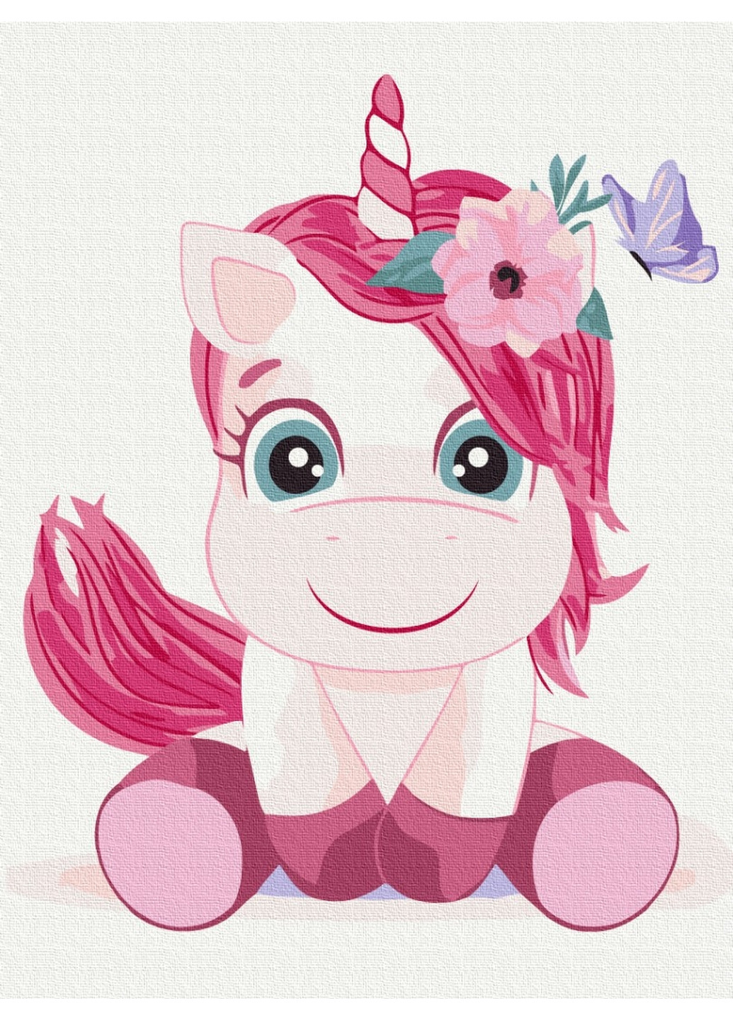 Картина по номерам "Милая единорожка" Brushme (277692131)