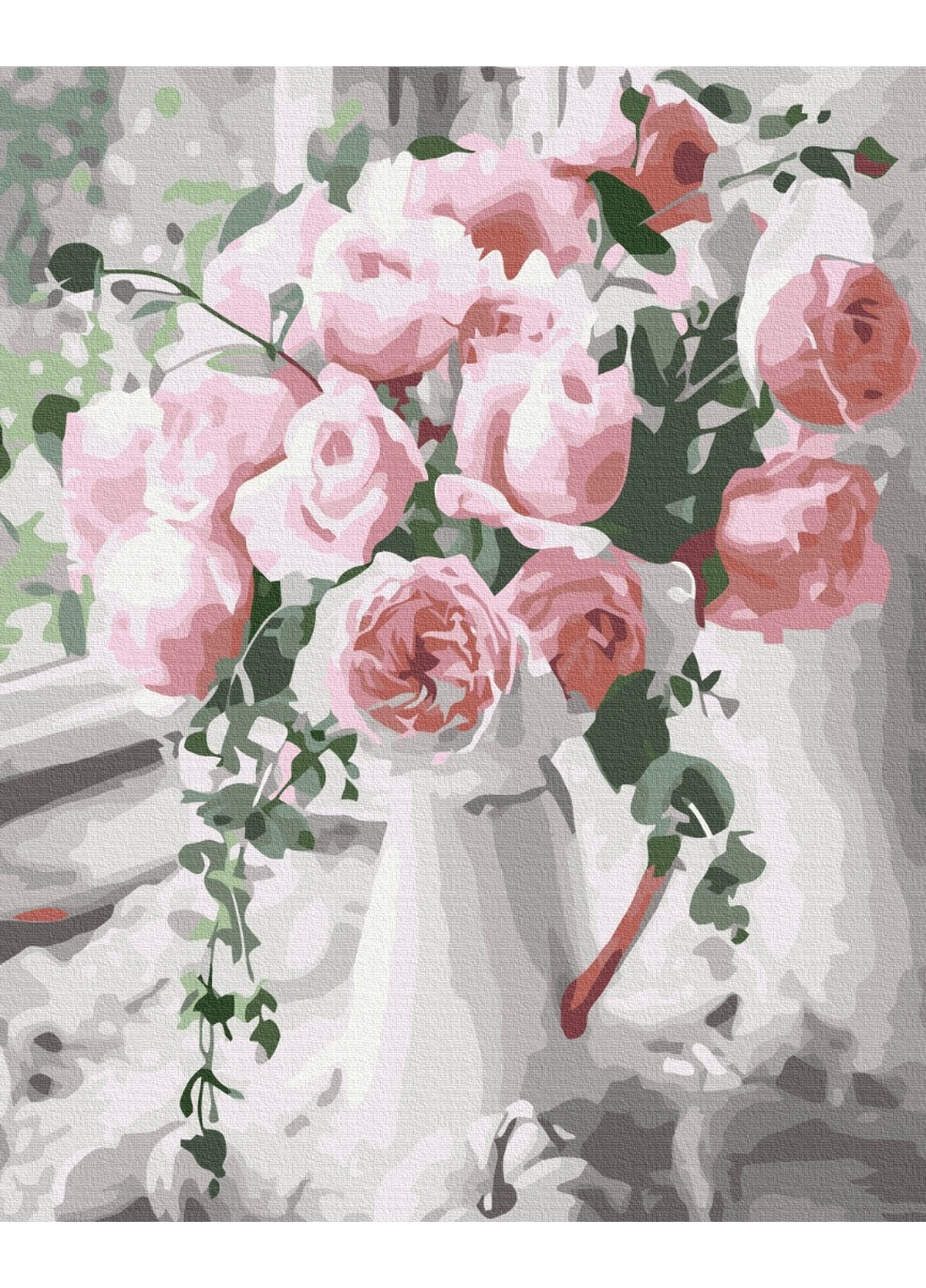 Картина за номерами "Букет ніжних троянд" Brushme (277691657)