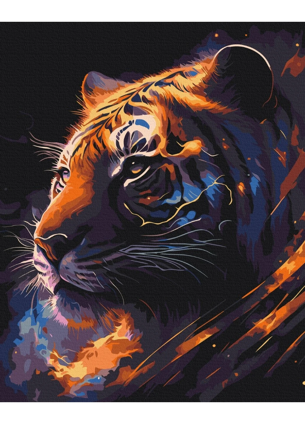 Картина по номерам "Тигр Зодиак" Brushme (277691040)