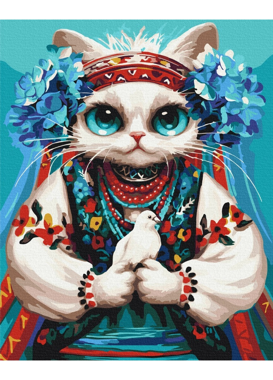 Картина за номерами "Кітка Свобода © Маріанна Пащук" Brushme (277691511)