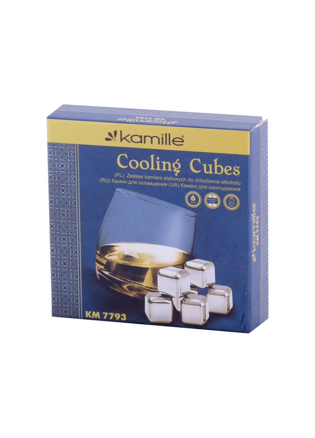 Камни для виски охладительные кубики Kamille (277689329)