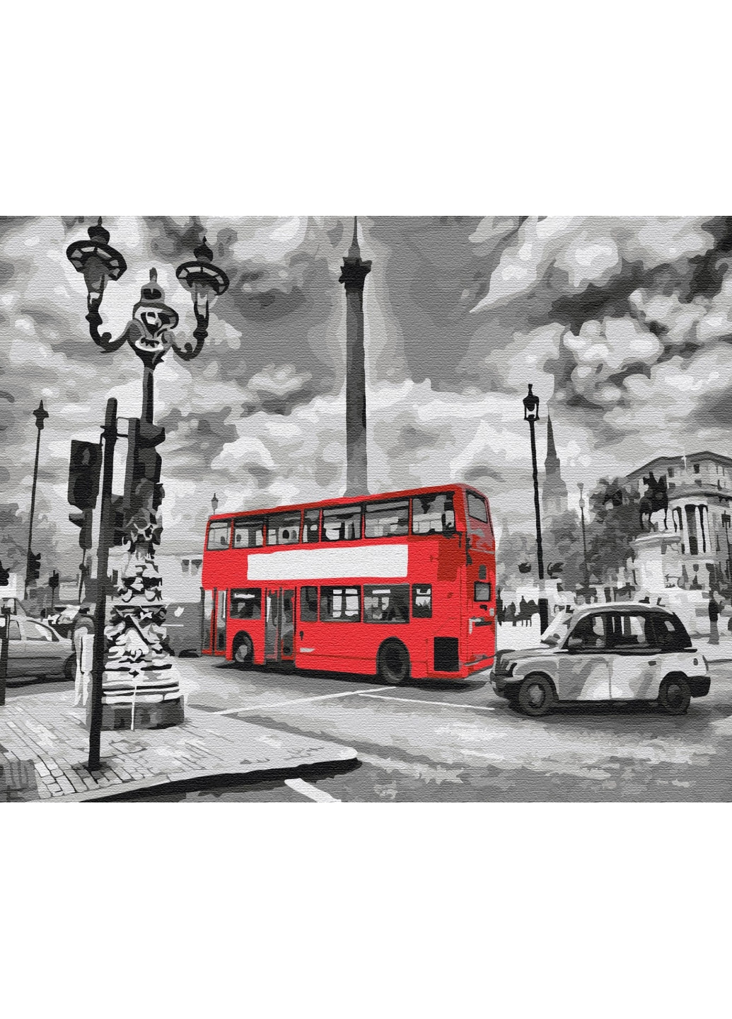 Картина по номерам "Лондонский автобус" Brushme (277690696)