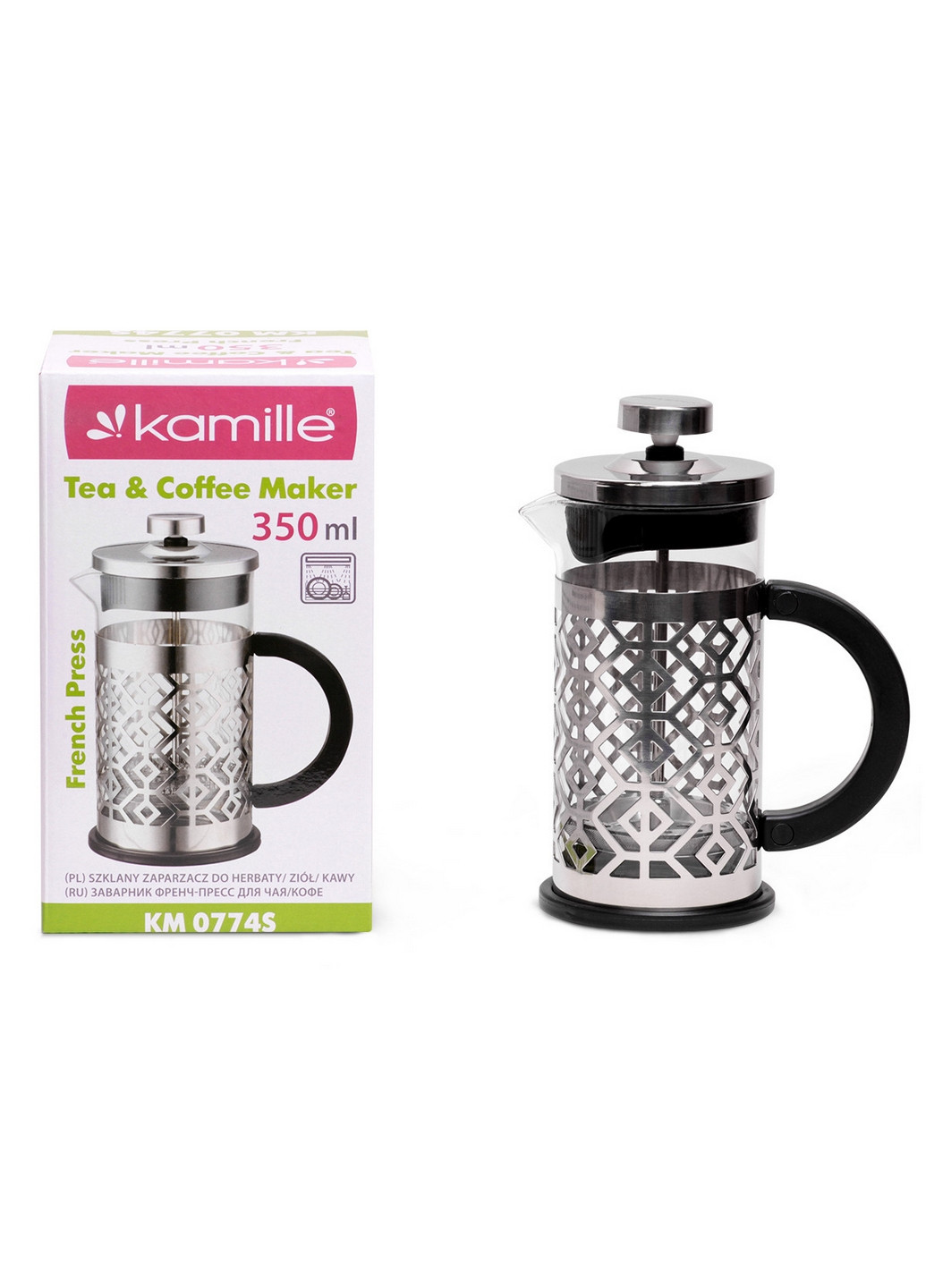 Заварник-френчпрес для чаю та кави Kamille (277691464)