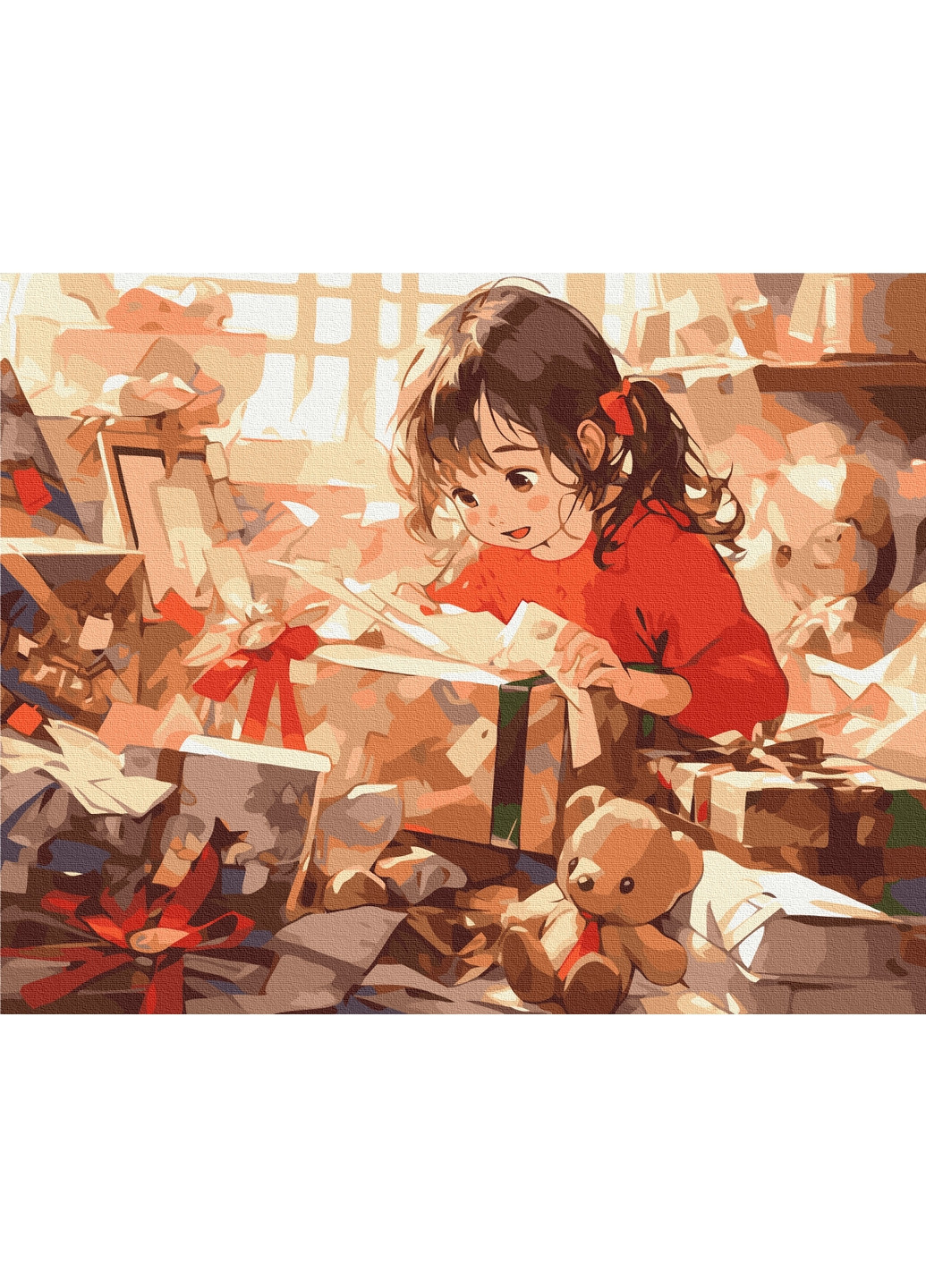 Картина за номерами "Подарунки на Різдво" Brushme (277692687)