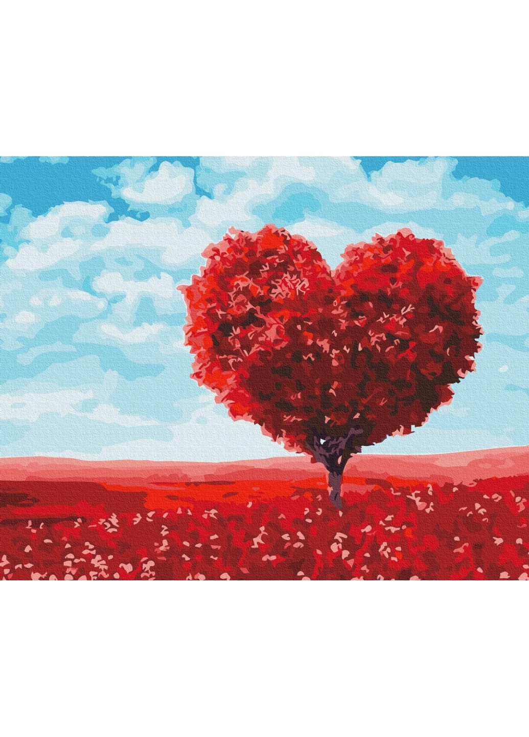 Картина по номерам "Сердце природы" Brushme (277693549)