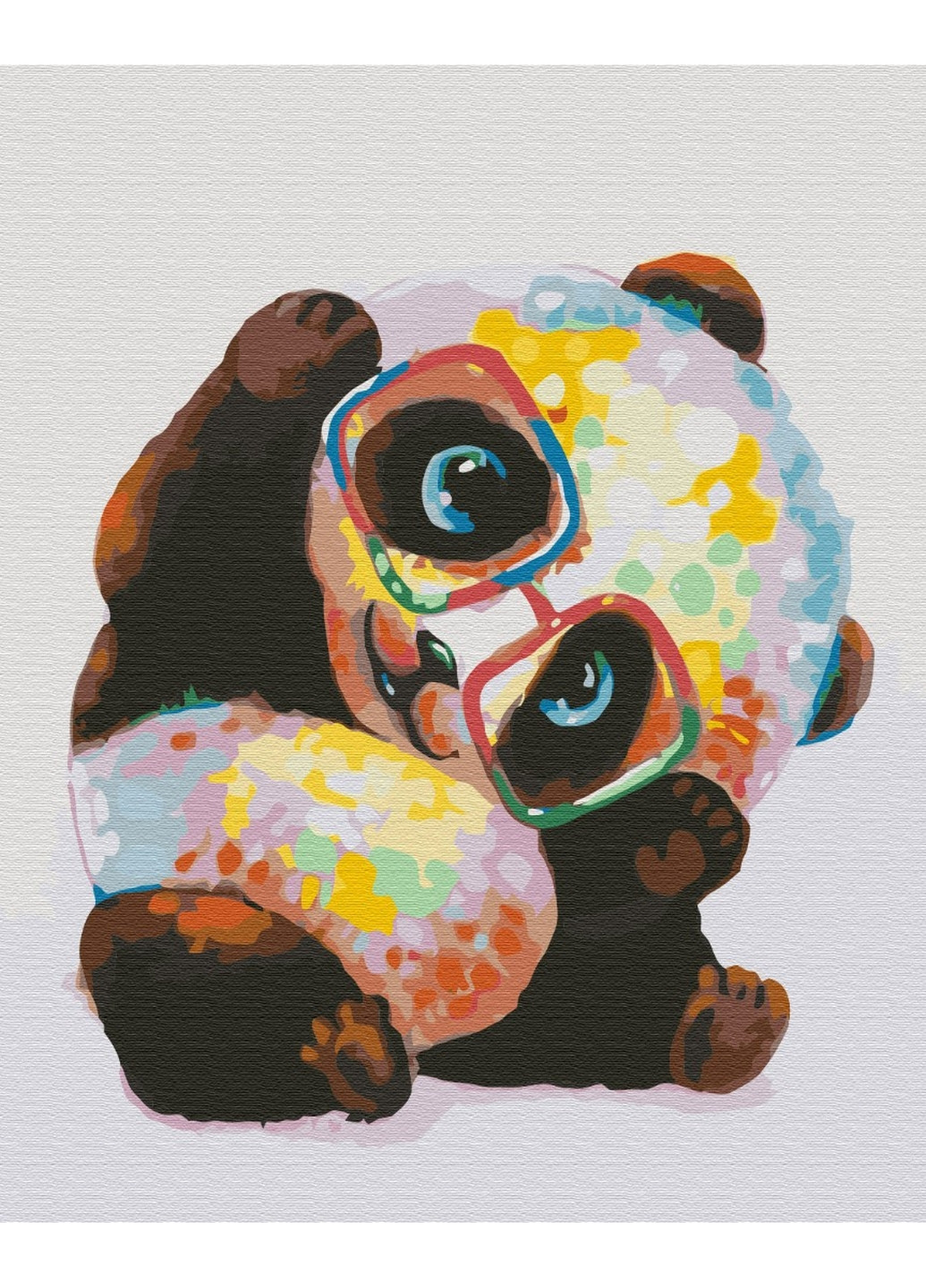 Картина по номерам "Радужная панда" Brushme (277690697)