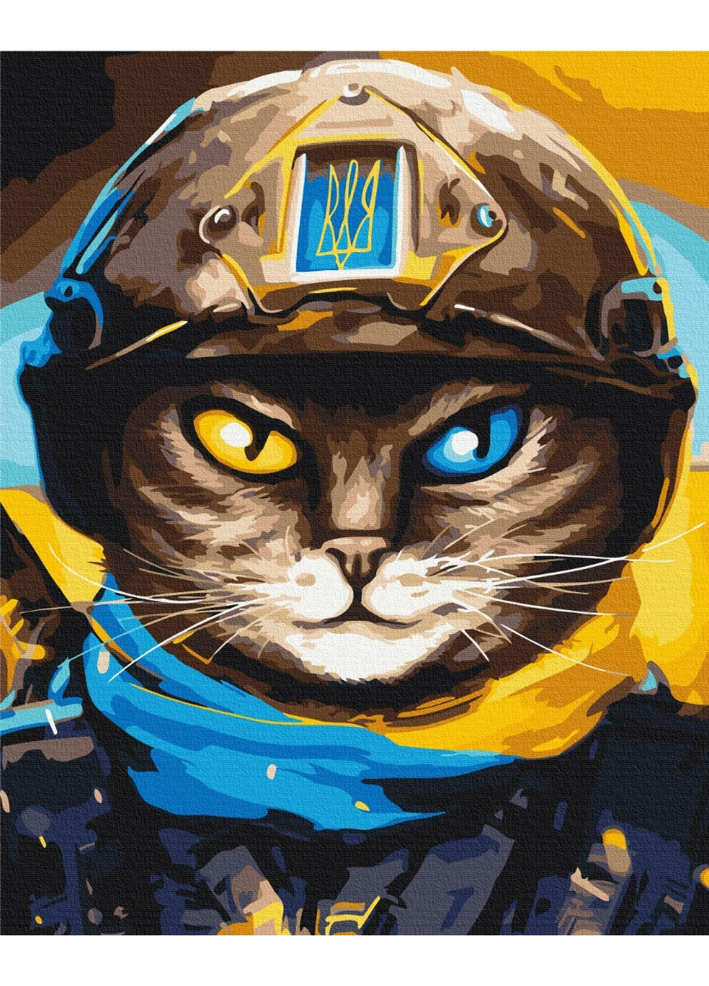 Картина за номерами "Котик Захисник ©Маріанна Пащук" Brushme (277692185)