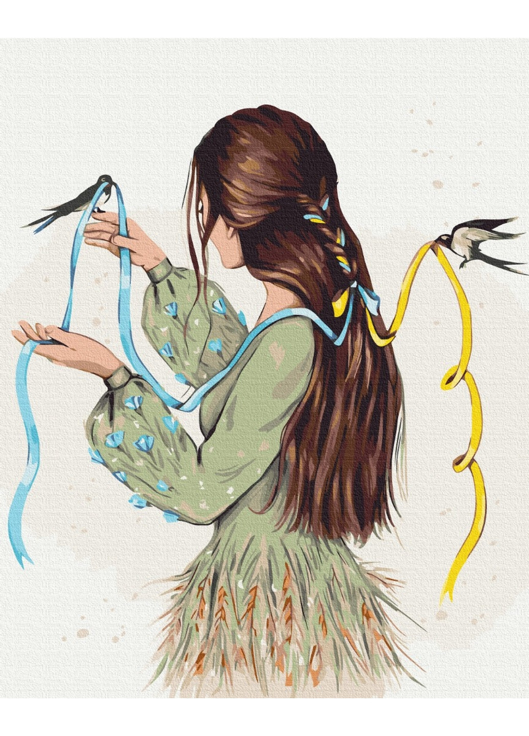 Картина по номерам "Полет свободы © Alla Berezovska" Brushme (277692750)