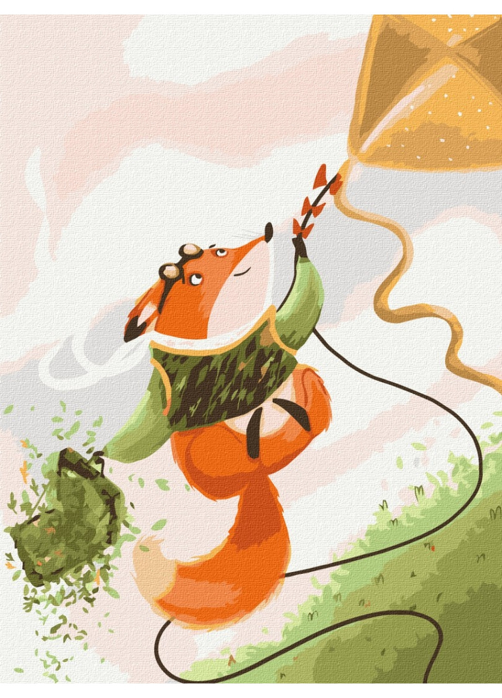 Картина по номерам "Полет на воздушном змее © Yana Kozak" Brushme (277693151)