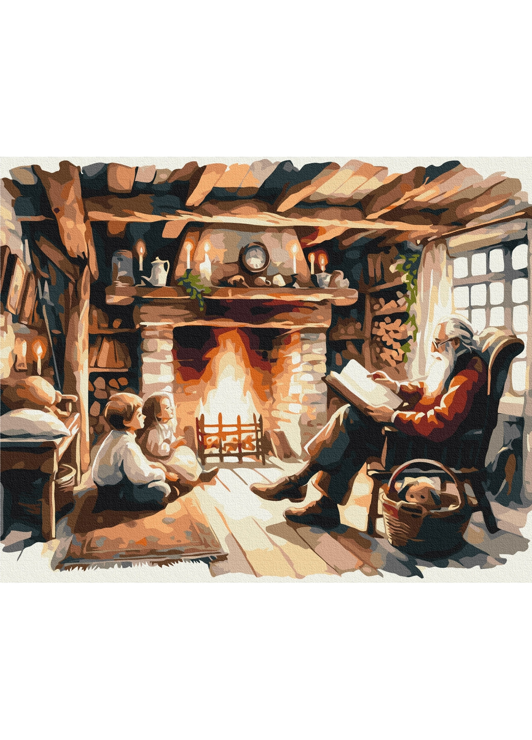 Картина по номерам "Новогодняя сказка" Brushme (277691518)