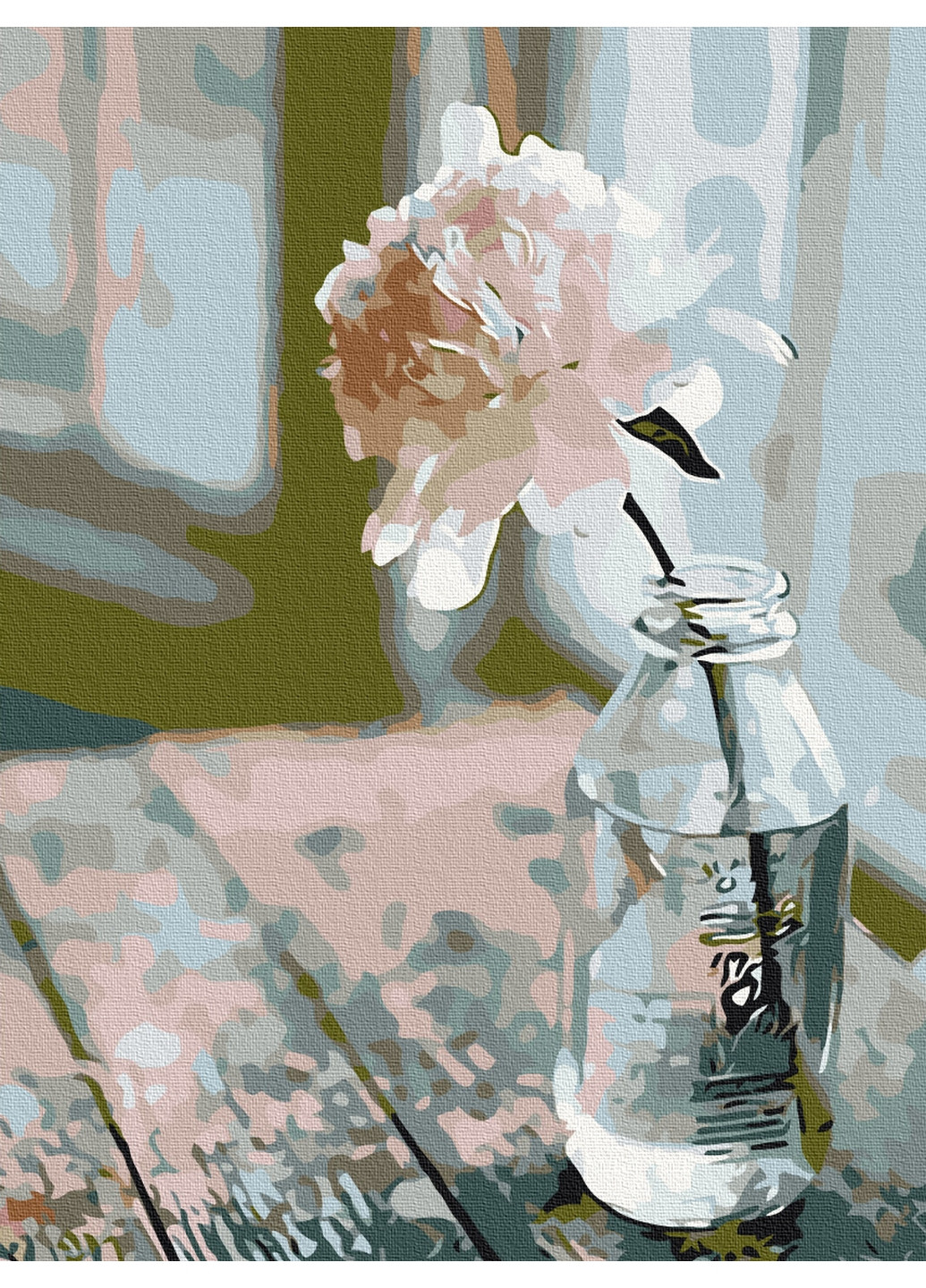 Картина по номерам "Утонченный пион" Brushme (277691067)