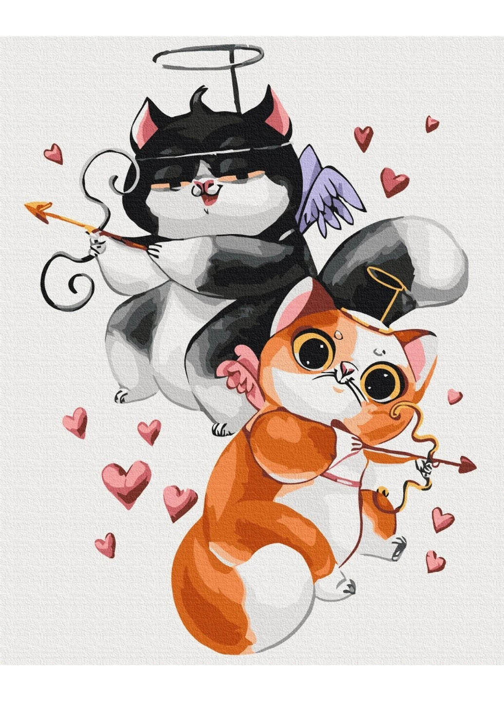 Картина за номерами "ЛяМурчики © Kateryna Branchukova" Brushme (277690660)