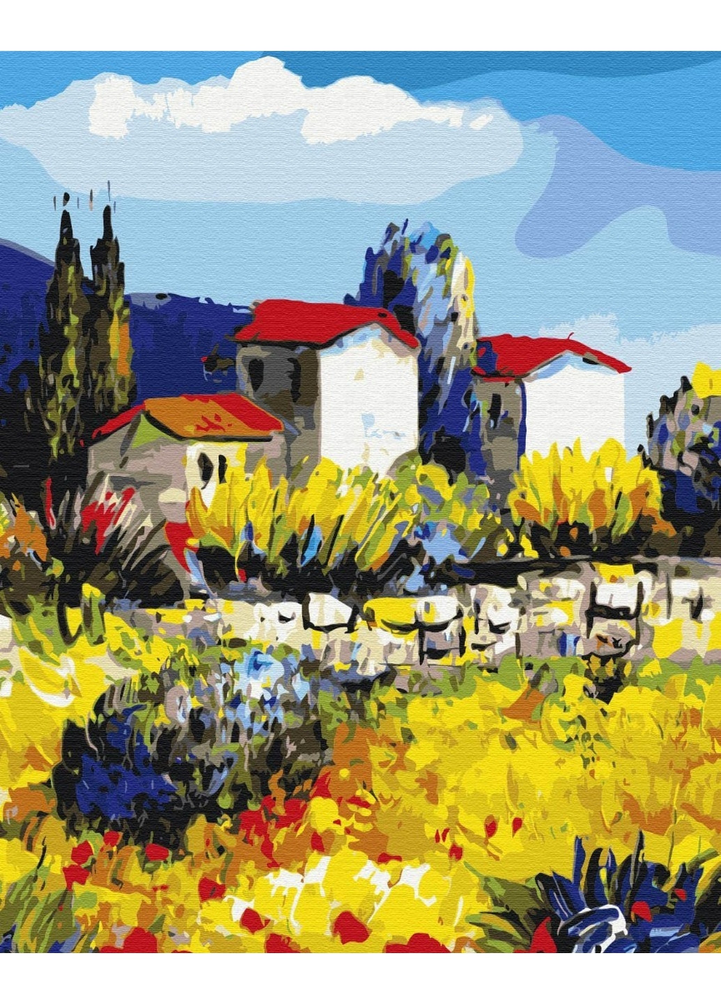 Картина за номерами "Провінція олією" Brushme (277693566)