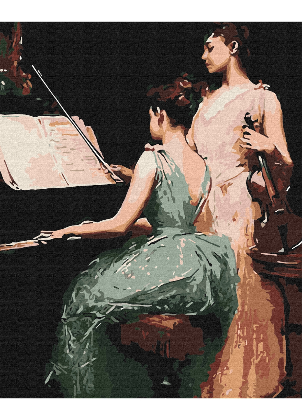 Картина по номерам "Мелодии юности" Brushme (277690634)