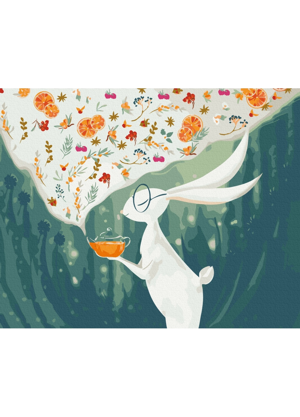 Картина за номерами "Польова чайна церемонія @artdi.ua" Brushme (277692093)