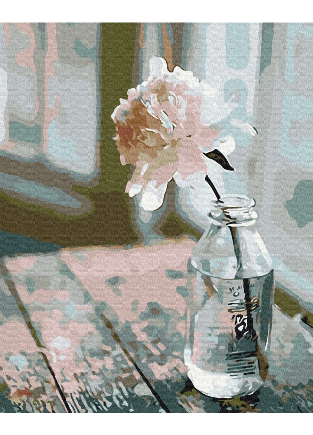 Картина по номерам "Утонченный пион" Brushme (277693474)