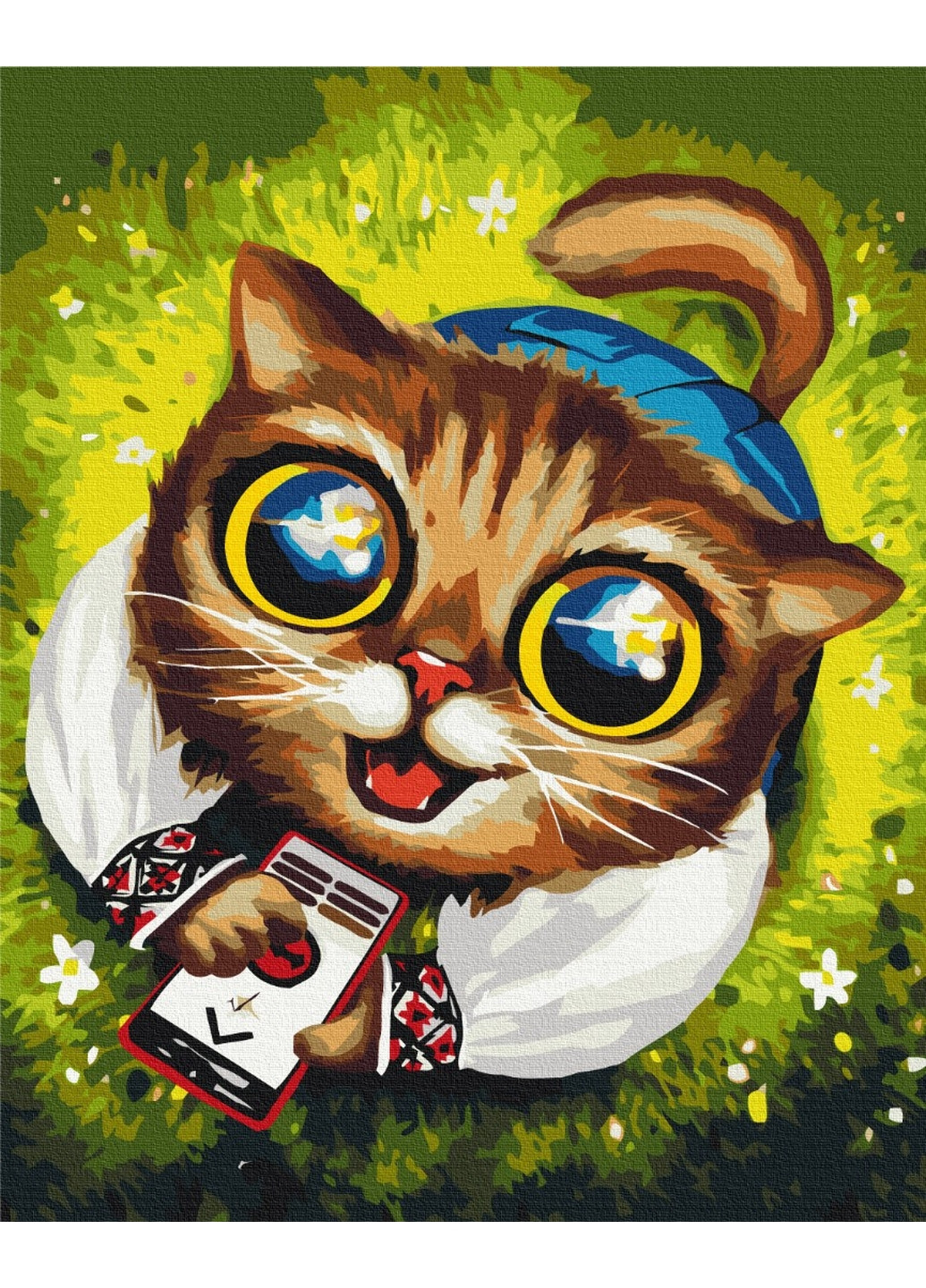 Картина по номерам "Котик из ПВО ©Марианна Пащук" Brushme (277692749)