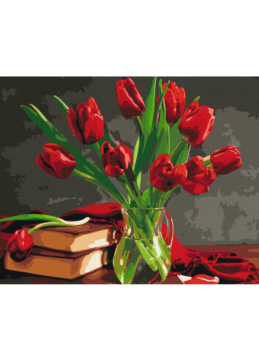 Картина за номерами "Букет тюльпанів" Brushme (277690635)