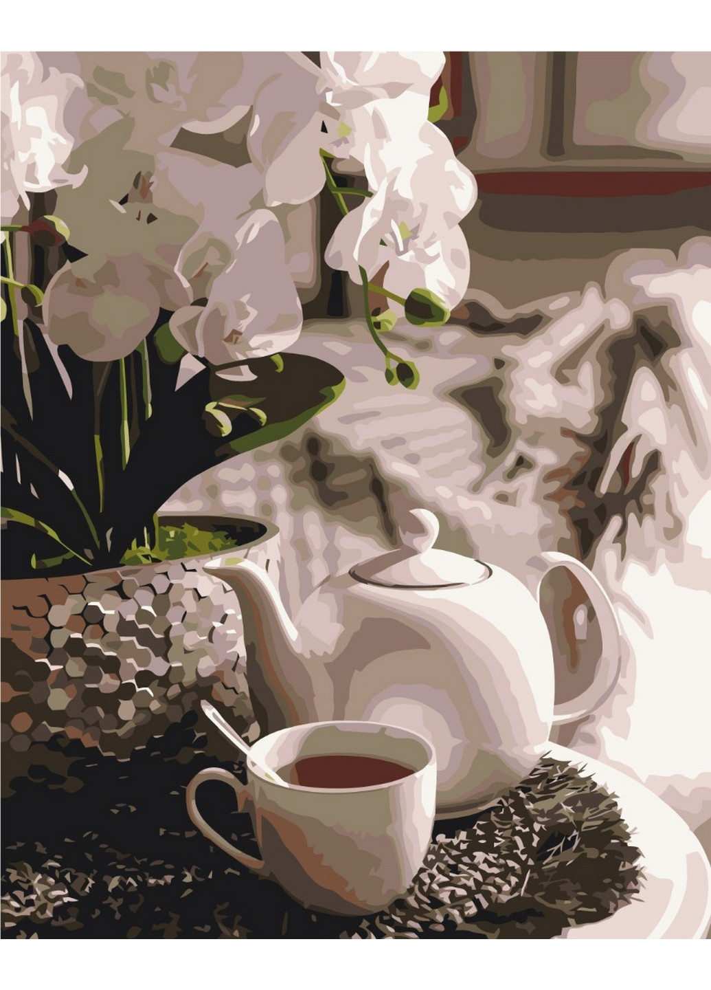 Картина за номерами "Чавання в орхідеях" Brushme (277692762)