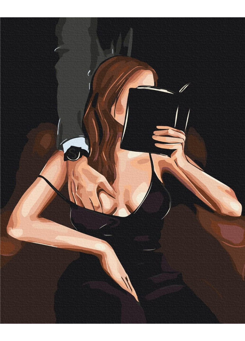 Картина по номерам "Страстная история © Alla Berezovska" Brushme (277691608)