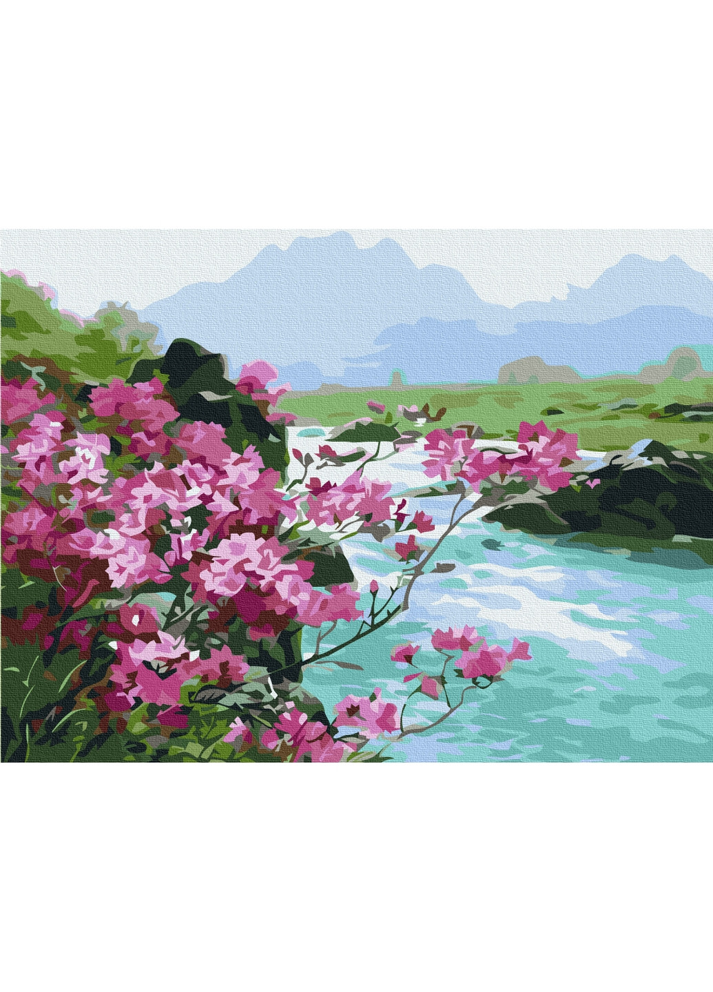 Картина за номерами "Гірські квіти" Brushme (277693506)