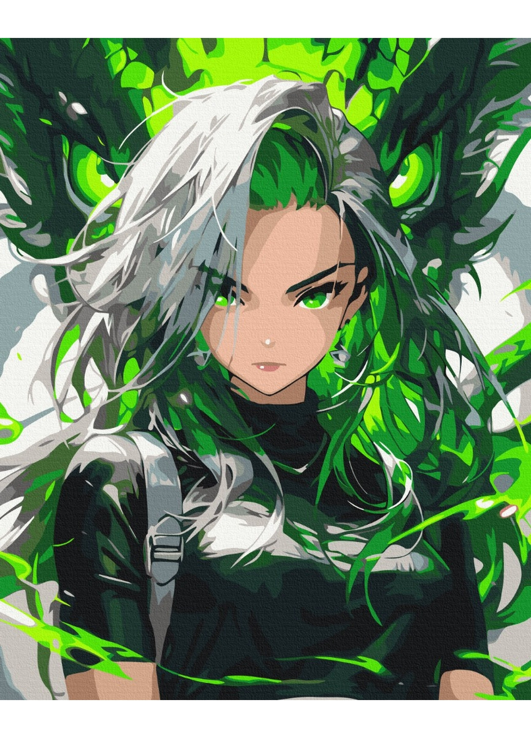 Картина по номерам "Душа дракона" Brushme (277689609)