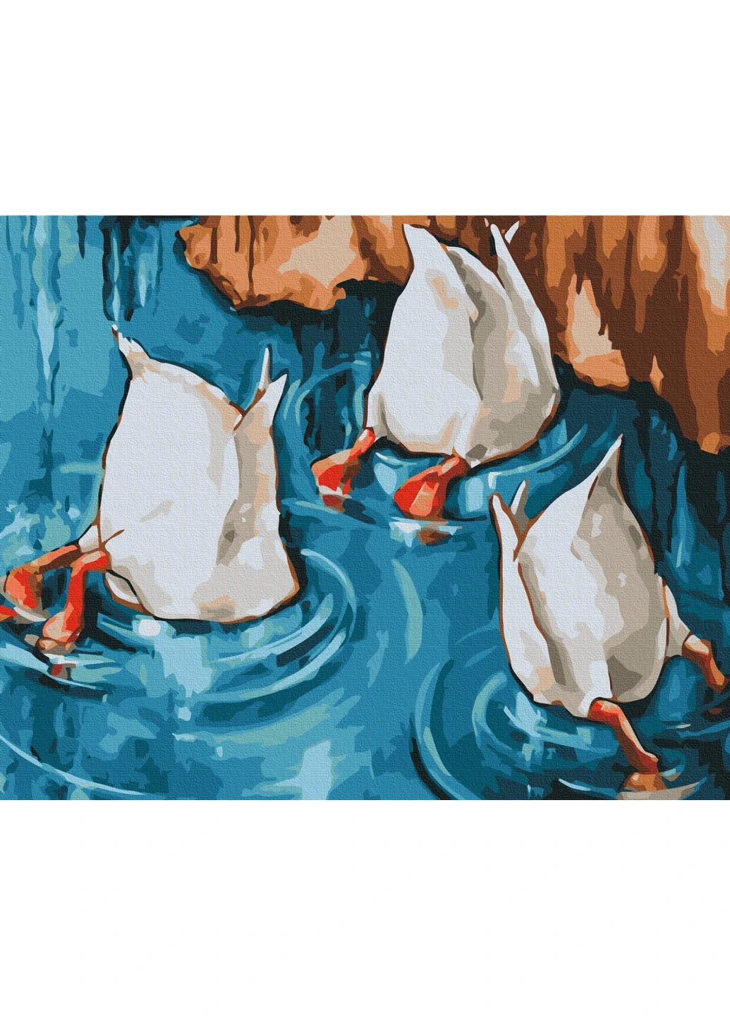 Картина по номерам "Гусиные лапки © ANNART" Brushme (277693170)