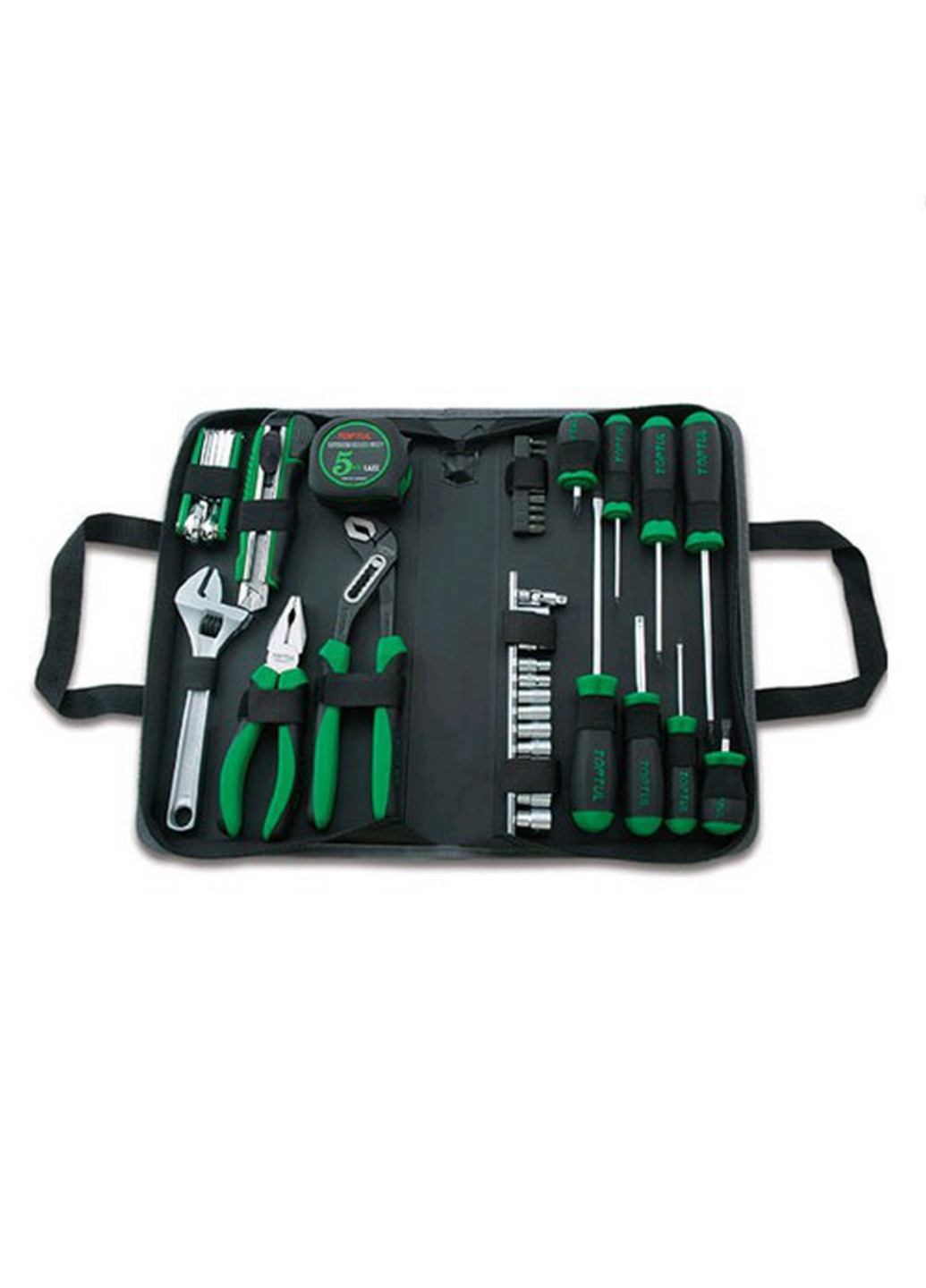 Комбинированный набор инструментов 43ед. в сумке TOPTUL (277691571)