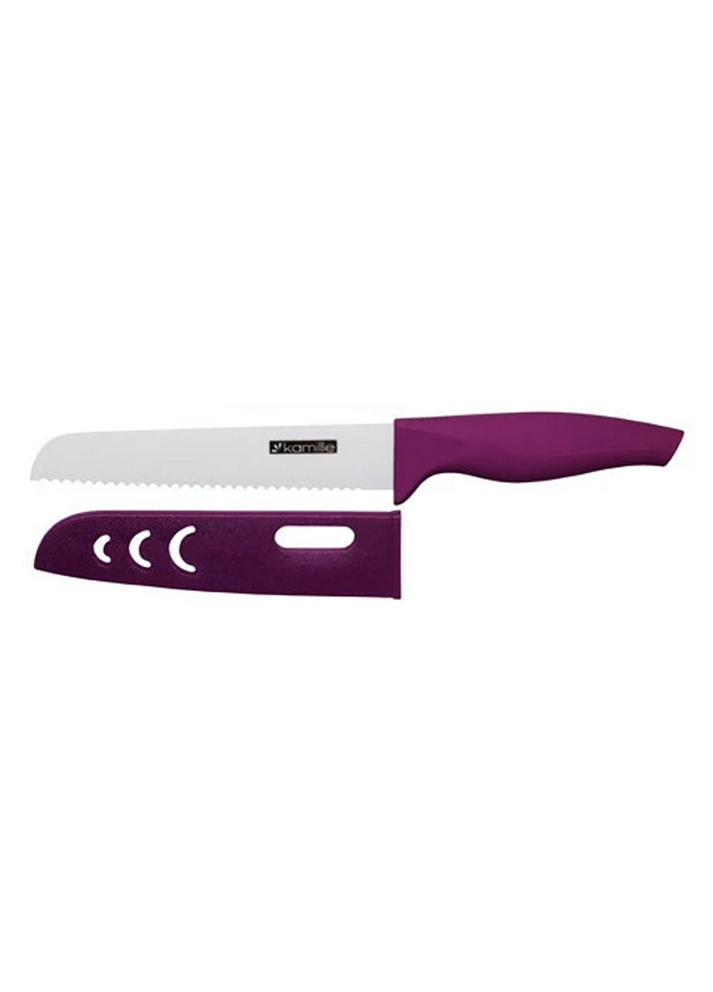 Нож кухонный керамический для хлеба Kamille (277689349)