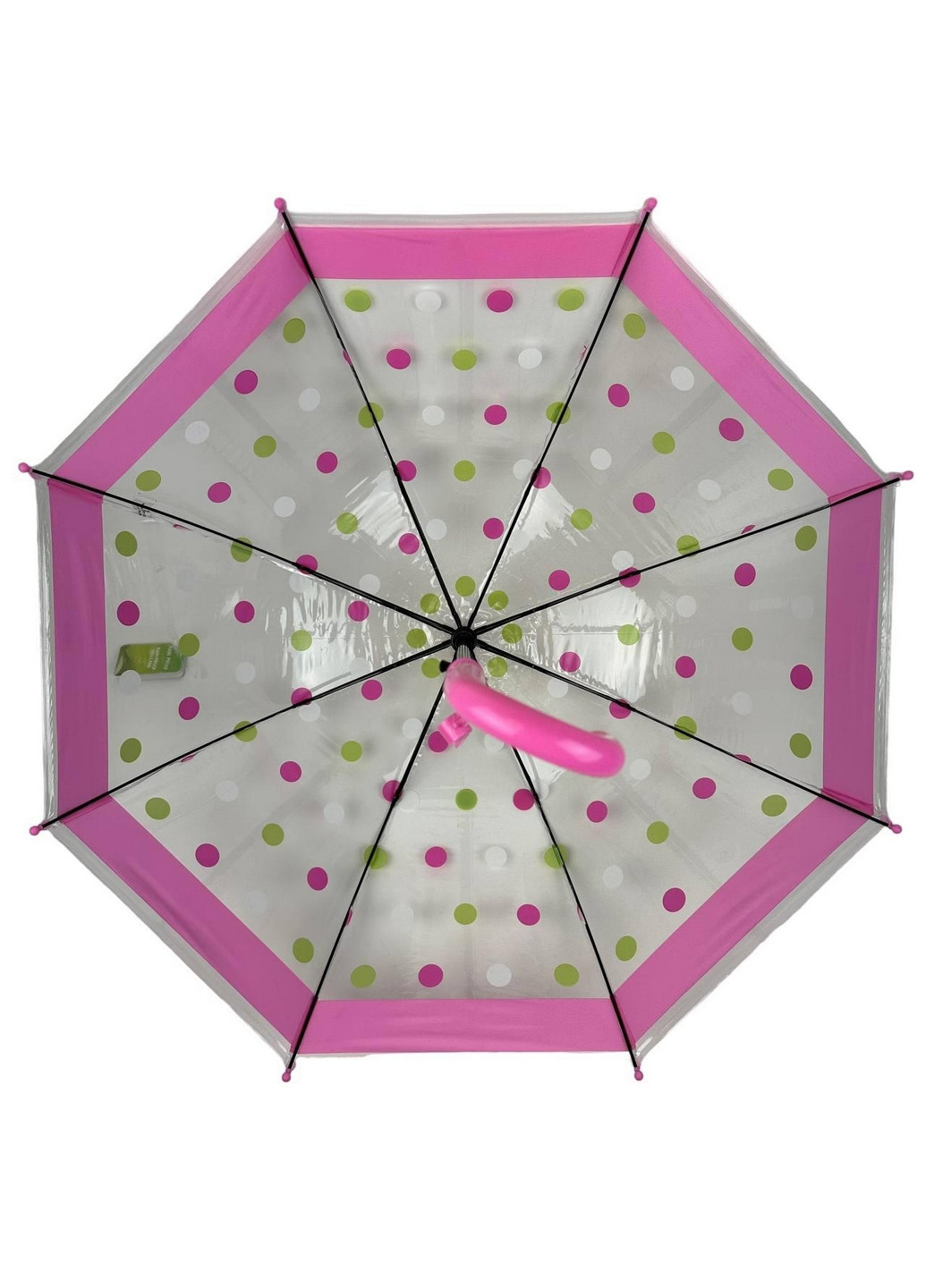 Прозрачный детский зонт трость полуавтомат Rain (277689309)