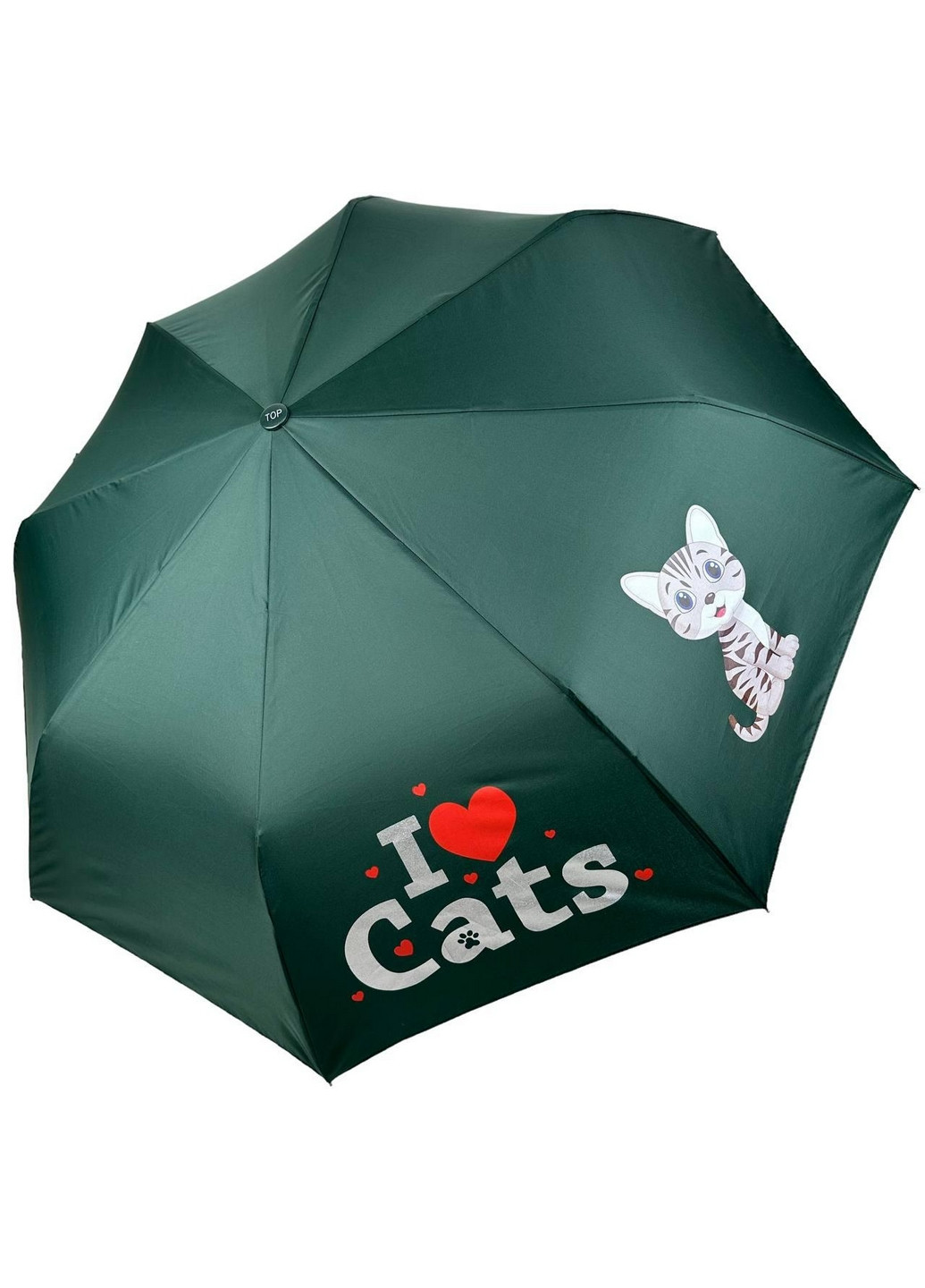 Зелена складна дитяча парасолька Toprain однотонна (277689272)