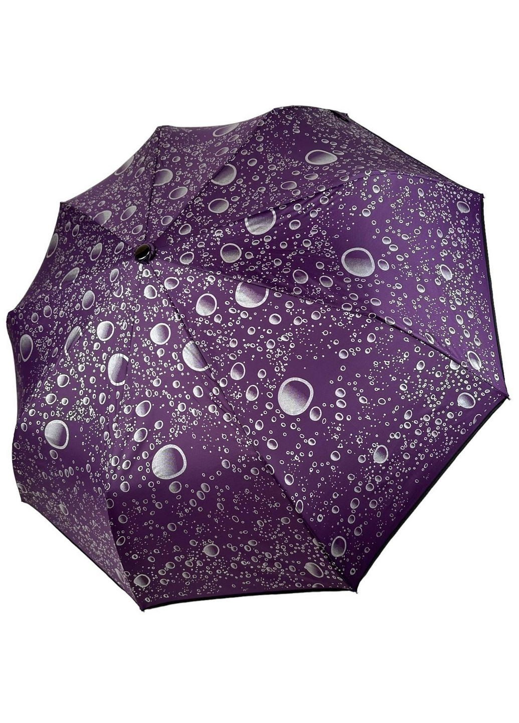 Фиолетовый зонт полуавтомат женский Toprain (277689279)