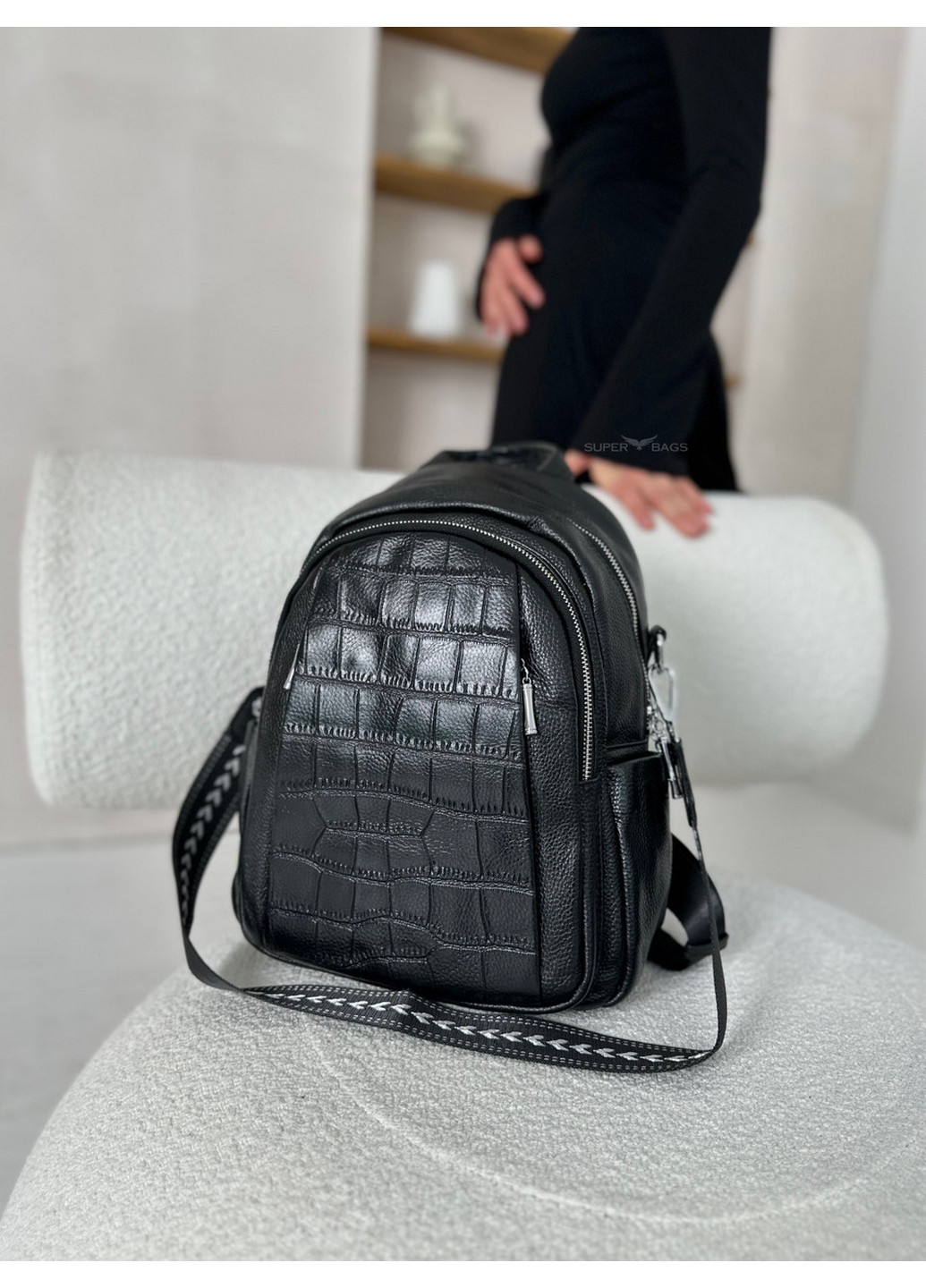 Кожаный женский рюкзак Tiding Bag (277689500)