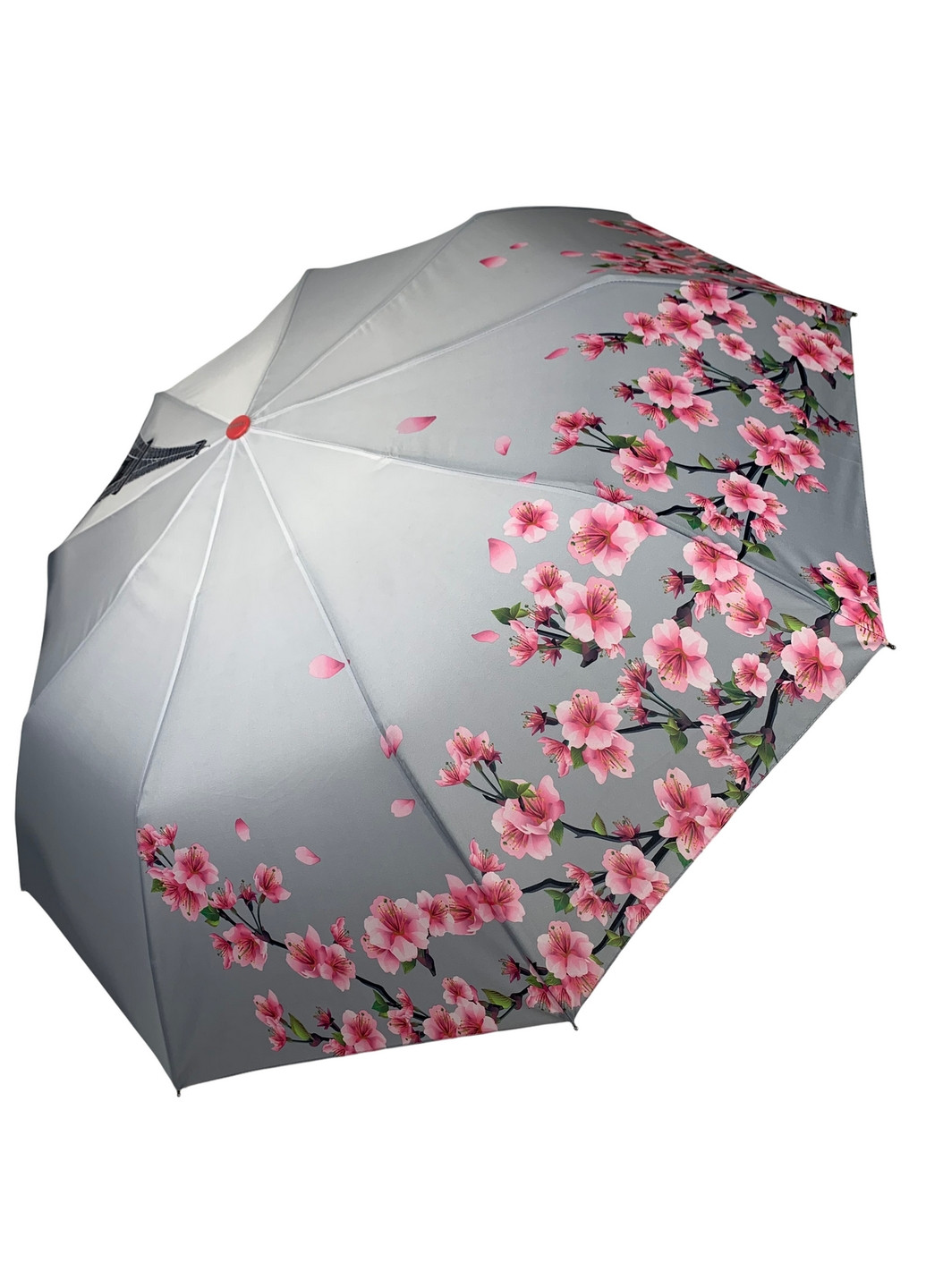 Розовый зонт полуавтомат женский Toprain (277692361)