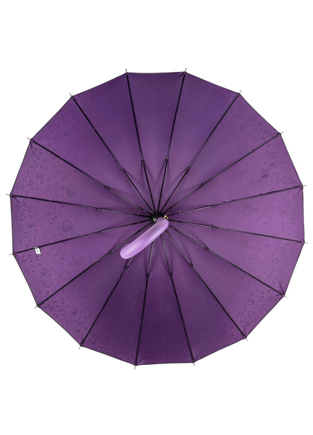 Фиолетовый зонт трость женский Toprain (277691317)