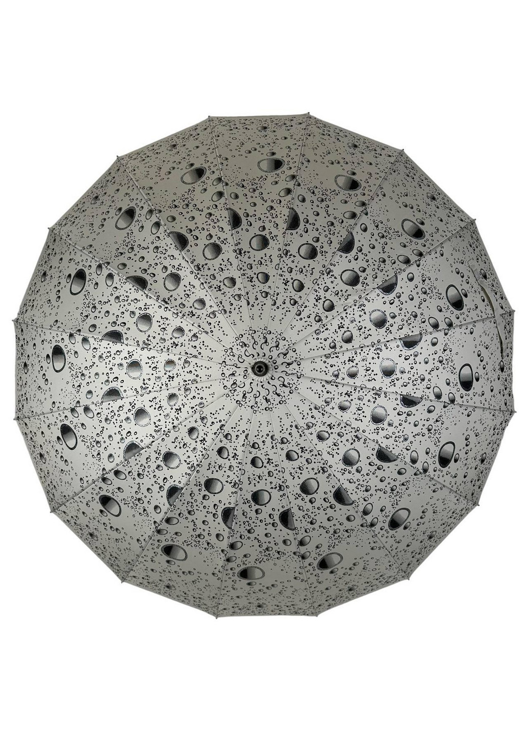 Серый зонт трость женский Toprain (277692342)