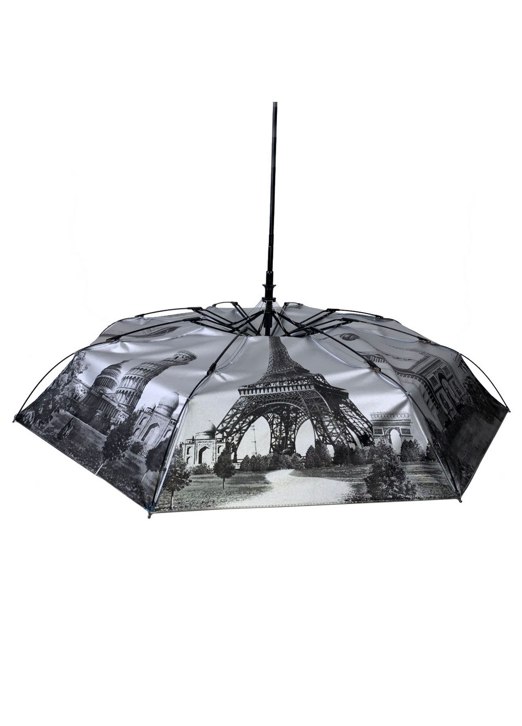 Синий зонт полуавтомат женский Toprain (277692323)