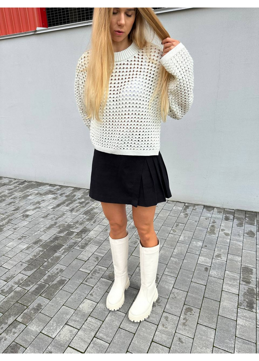 Осенние женские кожаные сапоги VZUTIK