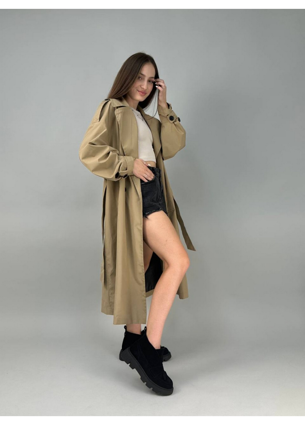 VZUTIK Жіночі замшеві лофери чорний з натуральна замша, україна — всесезон (277692929)