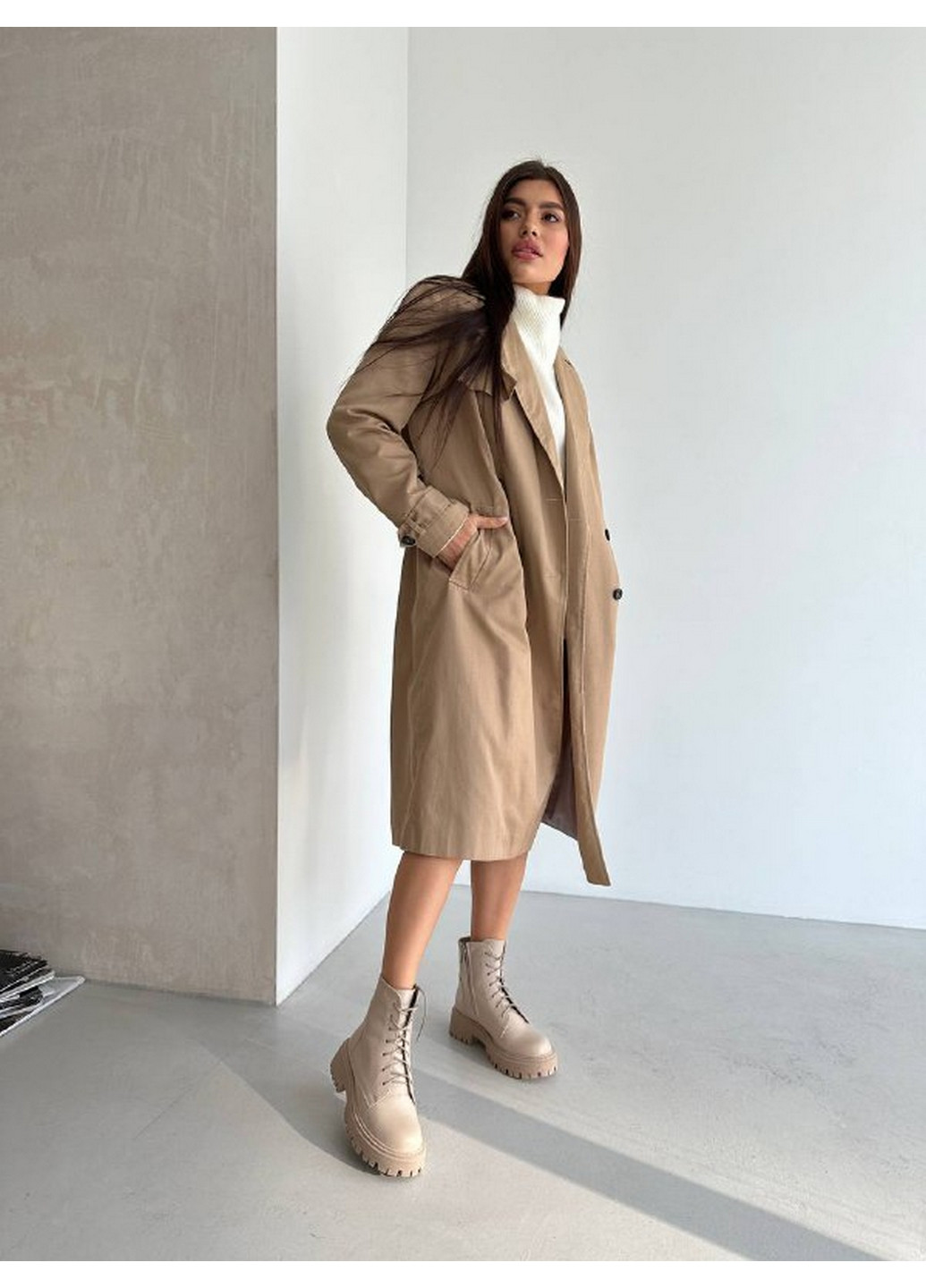 Осенние кожаные женские ботинки VZUTIK