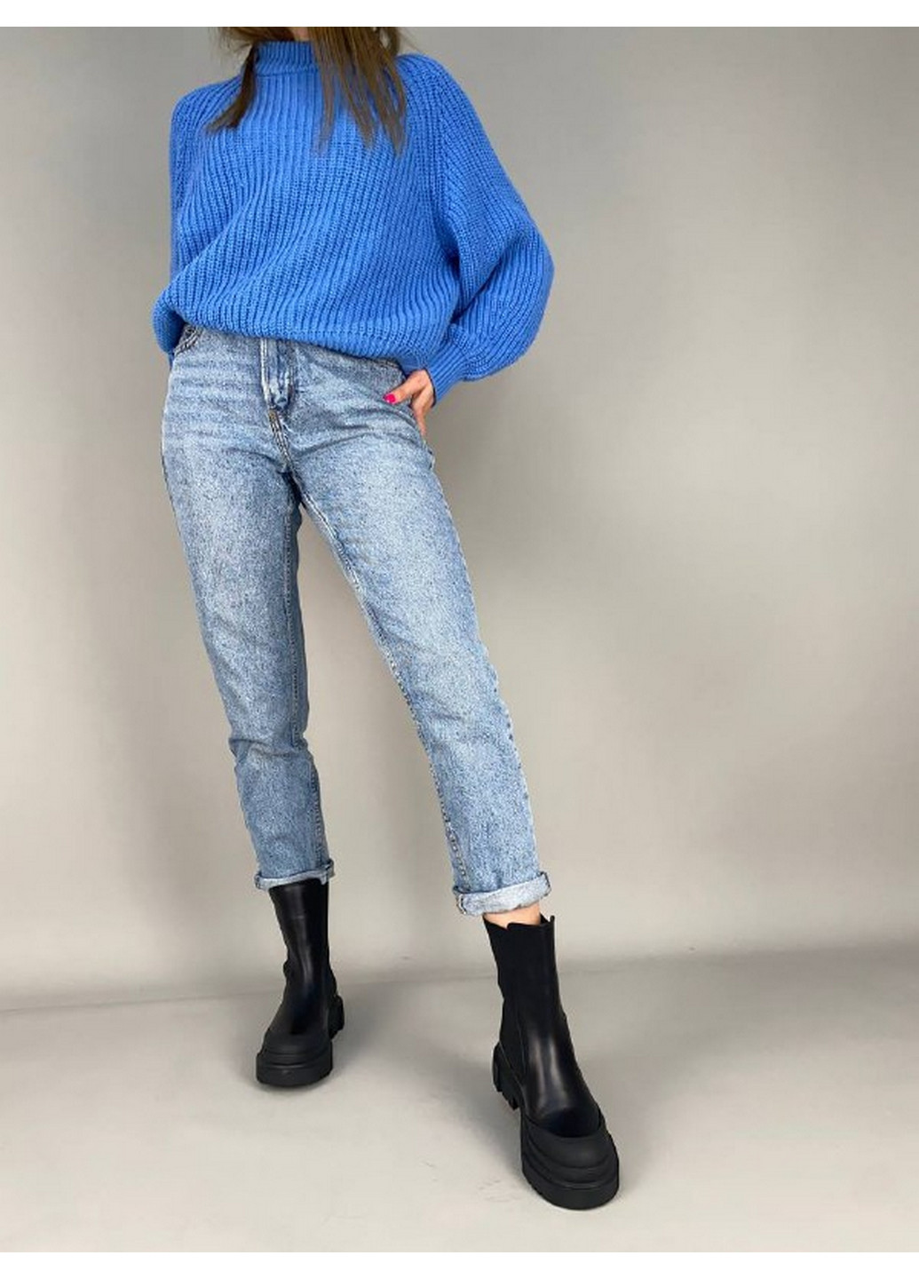 Осенние женские кожаные ботинки VZUTIK