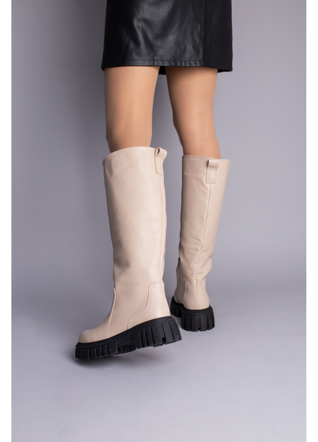 Жіночі шкіряні чоботи VZUTIK (277692825)