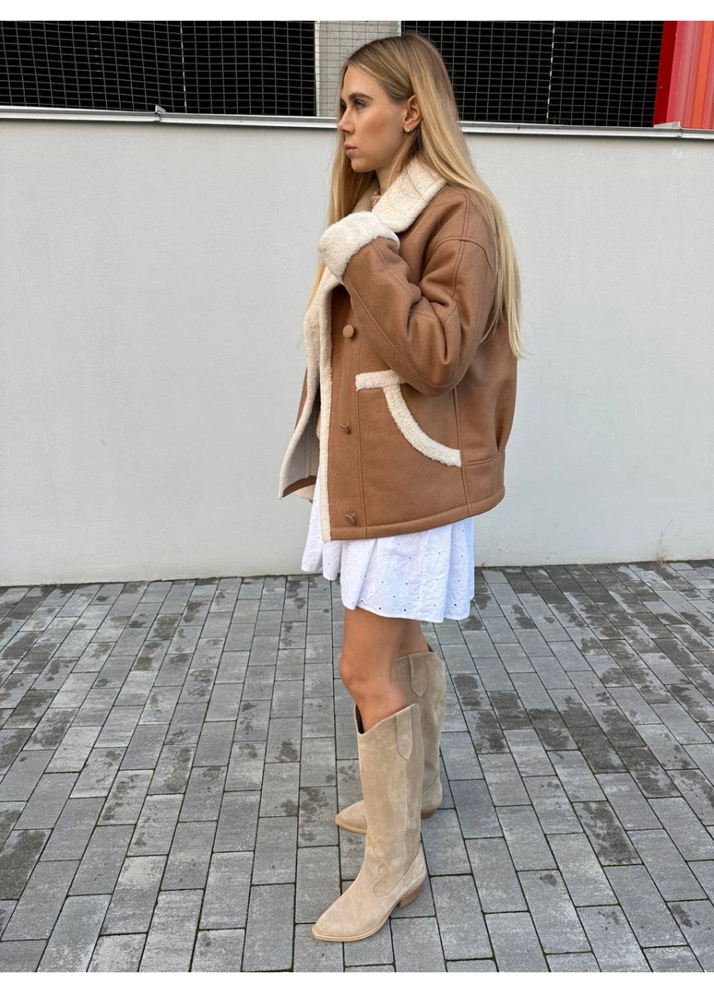 Осенние женские замшевые сапоги VZUTIK